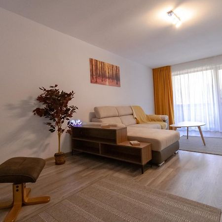 Transylvanian Apt. w/ lrg. terrace&parking - KarpatenHaus Braszów Zewnętrze zdjęcie
